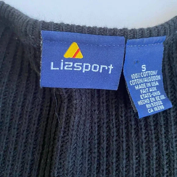 Black Knit Cardigan Long Sweater - Picture 4 of 8